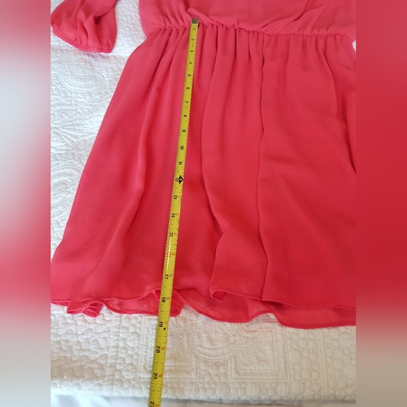 Cute coral Dress - Picture 7 of 7